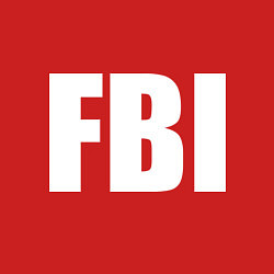 Свитшот хлопковый мужской FBI, цвет: красный — фото 2