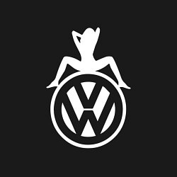 Свитшот хлопковый мужской Volkswagen Girl Z, цвет: черный — фото 2