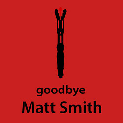 Свитшот хлопковый мужской Goodbye, Matt Smith, цвет: красный — фото 2