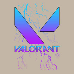 Свитшот хлопковый мужской VALORANT, цвет: миндальный — фото 2