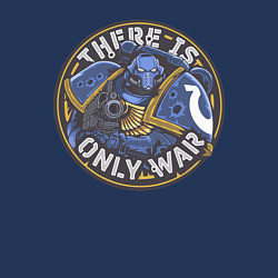 Свитшот хлопковый мужской There is only war арт, цвет: тёмно-синий — фото 2