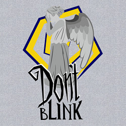 Свитшот хлопковый мужской Don't blink, цвет: меланж — фото 2
