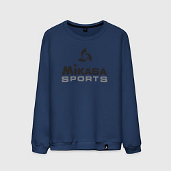 Свитшот хлопковый мужской MIKASA SPORTS, цвет: тёмно-синий