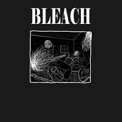 Свитшот хлопковый мужской Nirvana рисунок для Альбома Bleach, цвет: черный — фото 2