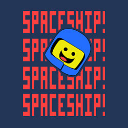 Свитшот хлопковый мужской Spaceship, цвет: тёмно-синий — фото 2
