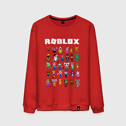 Свитшот хлопковый мужской ROBLOX PIGGY, цвет: красный