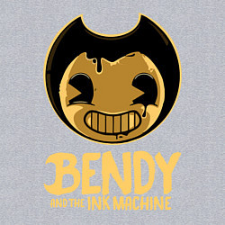 Свитшот хлопковый мужской Bendy And The Ink Machine, цвет: меланж — фото 2