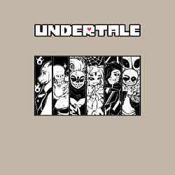 Свитшот хлопковый мужской UNDERTALE, цвет: миндальный — фото 2