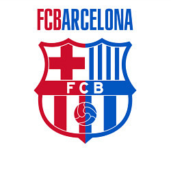 Свитшот хлопковый мужской Barcelona FC, цвет: белый — фото 2