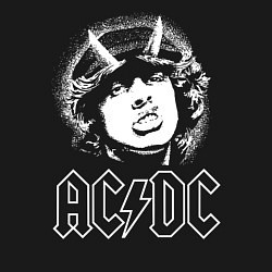 Свитшот хлопковый мужской ACDC Angus, цвет: черный — фото 2