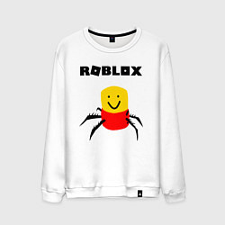 Свитшот хлопковый мужской ROBLOX, цвет: белый