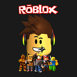 Свитшот хлопковый мужской ROBLOX, цвет: черный — фото 2