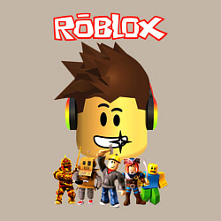 Свитшот хлопковый мужской ROBLOX, цвет: миндальный — фото 2