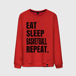 Мужской свитшот EAT SLEEP BASKETBALL REPEAT