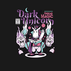 Свитшот хлопковый мужской Dark Unicorn, цвет: черный — фото 2