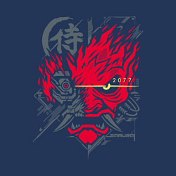 Свитшот хлопковый мужской Samurai 77 V 2, цвет: тёмно-синий — фото 2