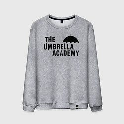 Свитшот хлопковый мужской Umbrella academy, цвет: меланж