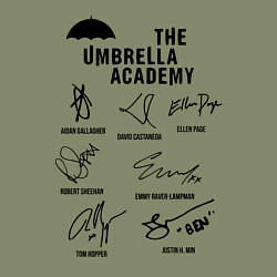 Свитшот хлопковый мужской АК АМБРЕЛЛА АВТОГРАФЫ АКТЁРОВ, цвет: авокадо — фото 2