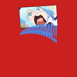 Свитшот хлопковый мужской Aqua, цвет: красный — фото 2