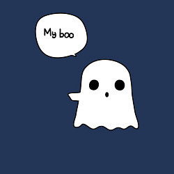 Свитшот хлопковый мужской My boo, цвет: тёмно-синий — фото 2