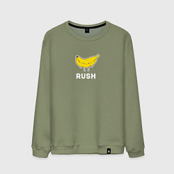 Свитшот хлопковый мужской RUSH BANANA, цвет: авокадо