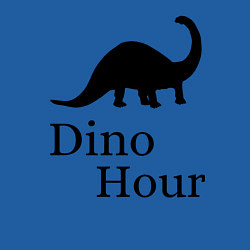 Свитшот хлопковый мужской DinoHour, цвет: синий — фото 2