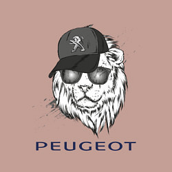 Свитшот хлопковый мужской Peugeot Пежо Z, цвет: пыльно-розовый — фото 2