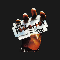 Свитшот хлопковый мужской Judas Priest Джудас Прист, цвет: черный — фото 2