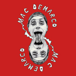 Свитшот хлопковый мужской Mac Demarco, цвет: красный — фото 2