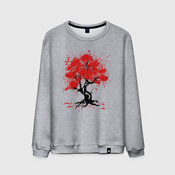 Мужской свитшот САКУРА SAKURA ВИШНЯ