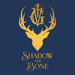 Свитшот хлопковый мужской Shadow and Bone, цвет: тёмно-синий — фото 2