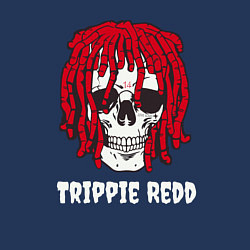 Свитшот хлопковый мужской TRIPPIE REDD, цвет: тёмно-синий — фото 2