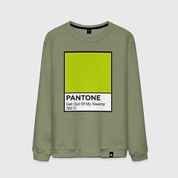 Мужской свитшот Shrek: Pantone Color