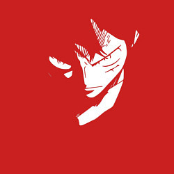 Свитшот хлопковый мужской Луффи из аниме One Piece, цвет: красный — фото 2