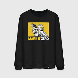 Свитшот хлопковый мужской Mark It Zero Большой Лебовски, цвет: черный