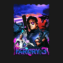 Свитшот хлопковый мужской Far Cry 3: Blood Dragon, цвет: черный — фото 2