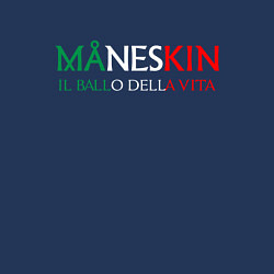 Свитшот хлопковый мужской IL BALLO DELLA VITA MANESKIN Z, цвет: тёмно-синий — фото 2