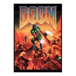 Свитшот хлопковый мужской DOOM игра, цвет: белый — фото 2