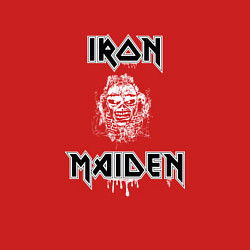 Свитшот хлопковый мужской IRON MAIDEN АЙРОН МЕЙДЕН Z, цвет: красный — фото 2