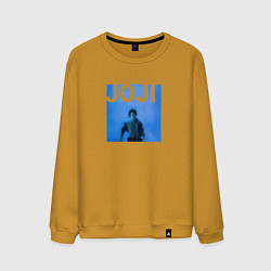 Свитшот хлопковый мужской JOJI, цвет: горчичный