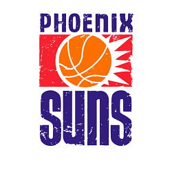 Свитшот хлопковый мужской Phoenix Suns, цвет: белый — фото 2