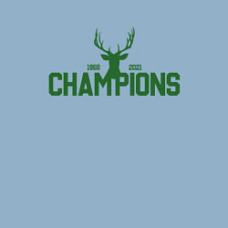 Свитшот хлопковый мужской Bucks Champions, цвет: мягкое небо — фото 2