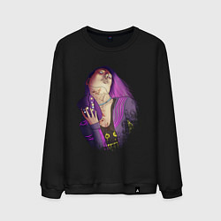 Свитшот хлопковый мужской Сьюзи Dead by Daylight, цвет: черный