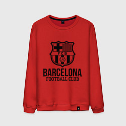 Свитшот хлопковый мужской Barcelona FC, цвет: красный