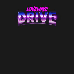 Свитшот хлопковый мужской Lovewave Drive, цвет: черный — фото 2