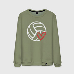 Мужской свитшот Love Volleyball