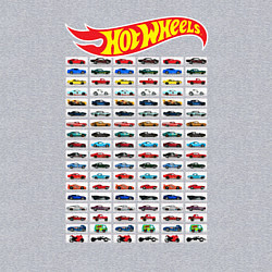 Свитшот хлопковый мужской Hot Wheels Машинки, цвет: меланж — фото 2