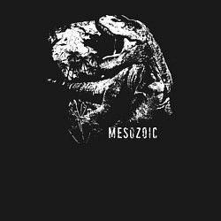 Свитшот хлопковый мужской Мезозойская Эра, цвет: черный — фото 2