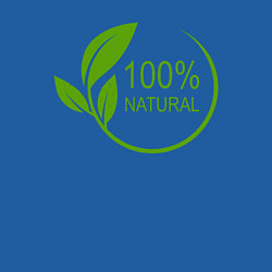 Свитшот хлопковый мужской 100% Натурал, цвет: синий — фото 2