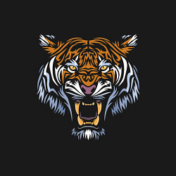 Свитшот хлопковый мужской Tiger Shadow, цвет: черный — фото 2